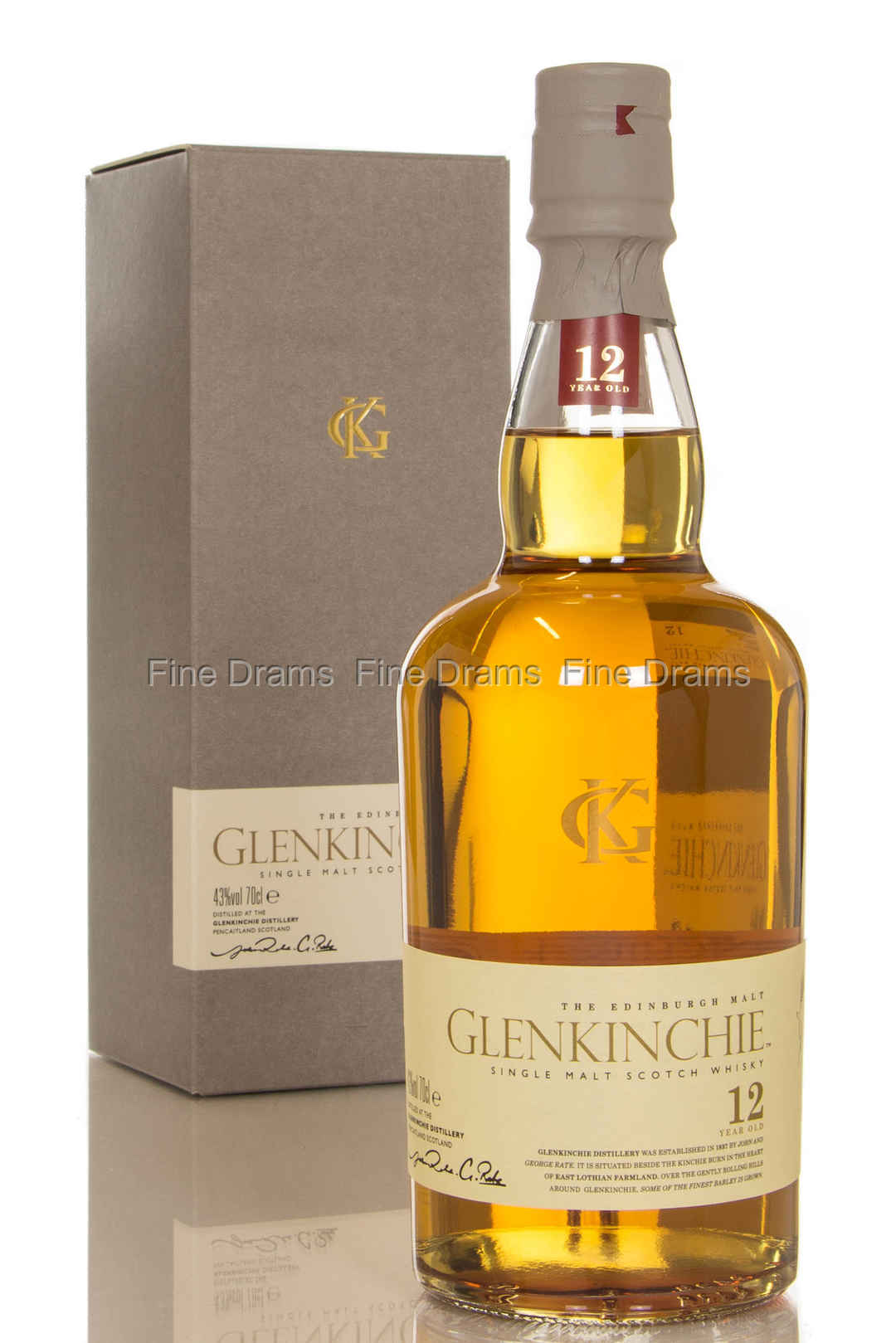 Glenkinchie 12 year old, 43%