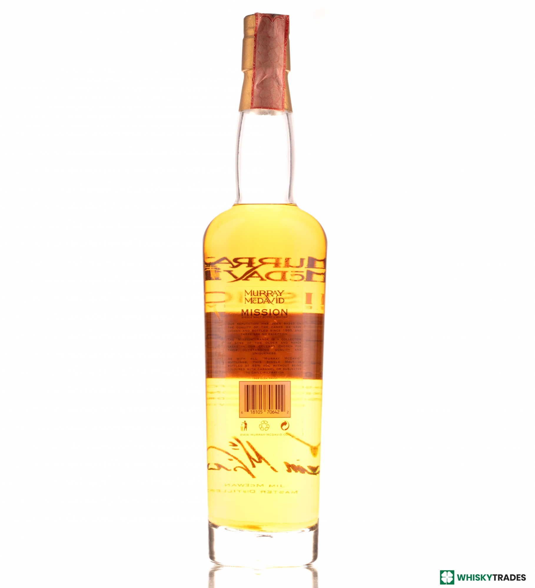 Murray McDavid (distilled at Glen Grant) 1969, 46%