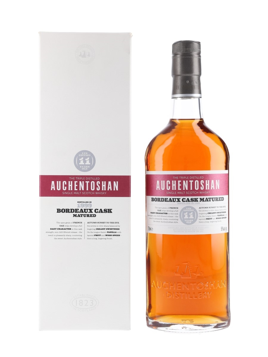 Auchentoshan 1999 Bordeaux Cask Matured, 58%