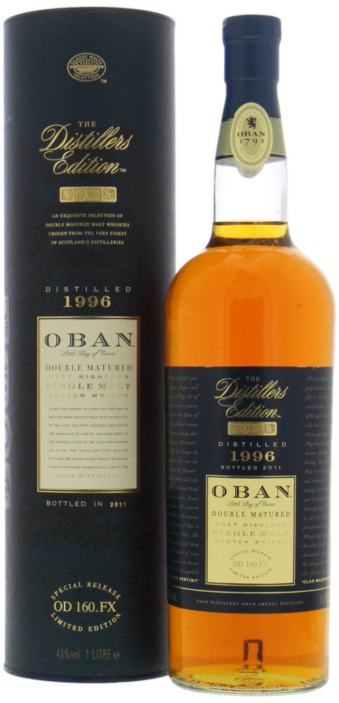 Oban Distillers Edition 1996, 43%