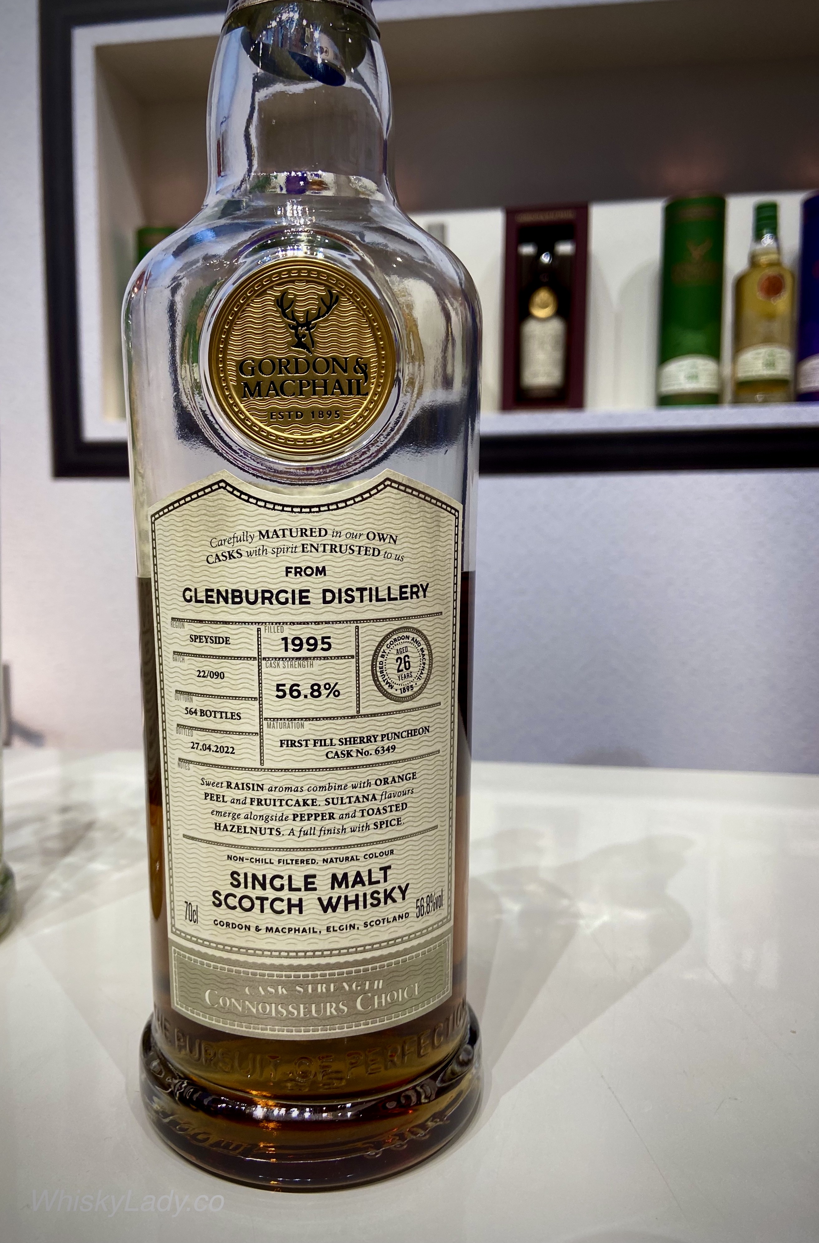 Gordon & MacPhail (distilled at Glencadam), 31 year old, 1974 vintage, 43%