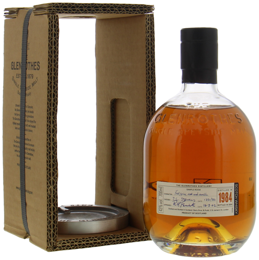 Glenrothes, 20 year old, 1984 Vintage, 43%