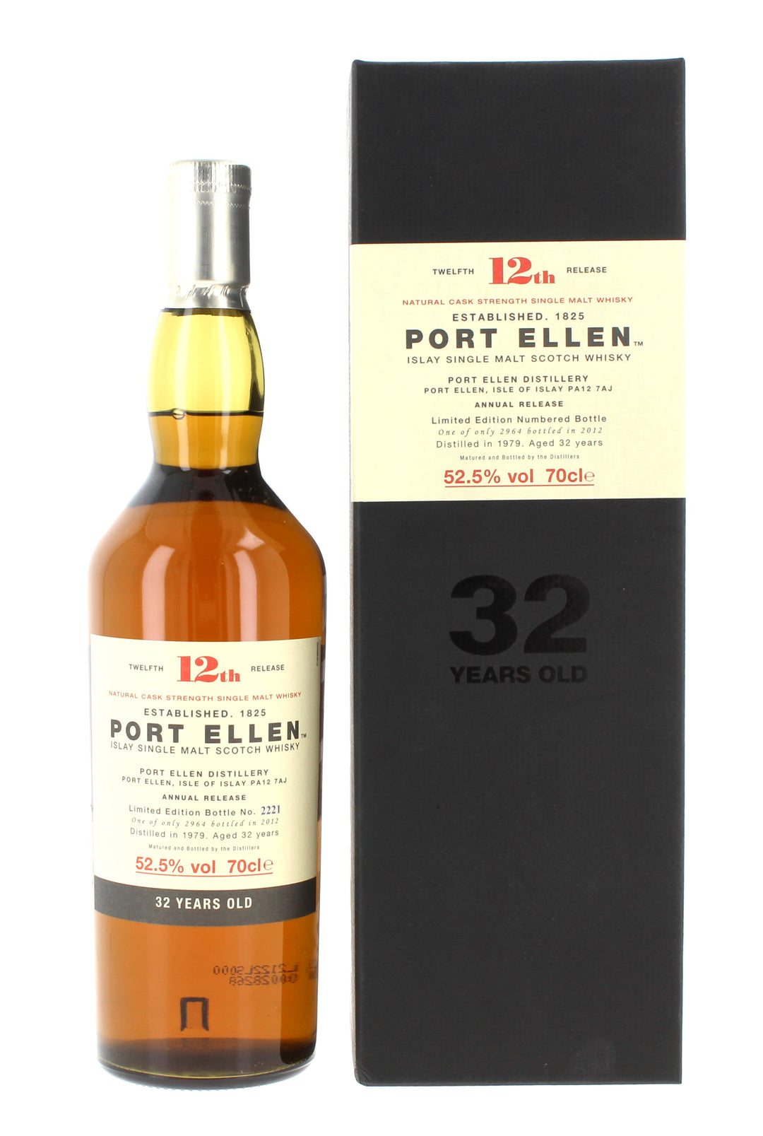 Port Ellen 32 year old, 52.5%
