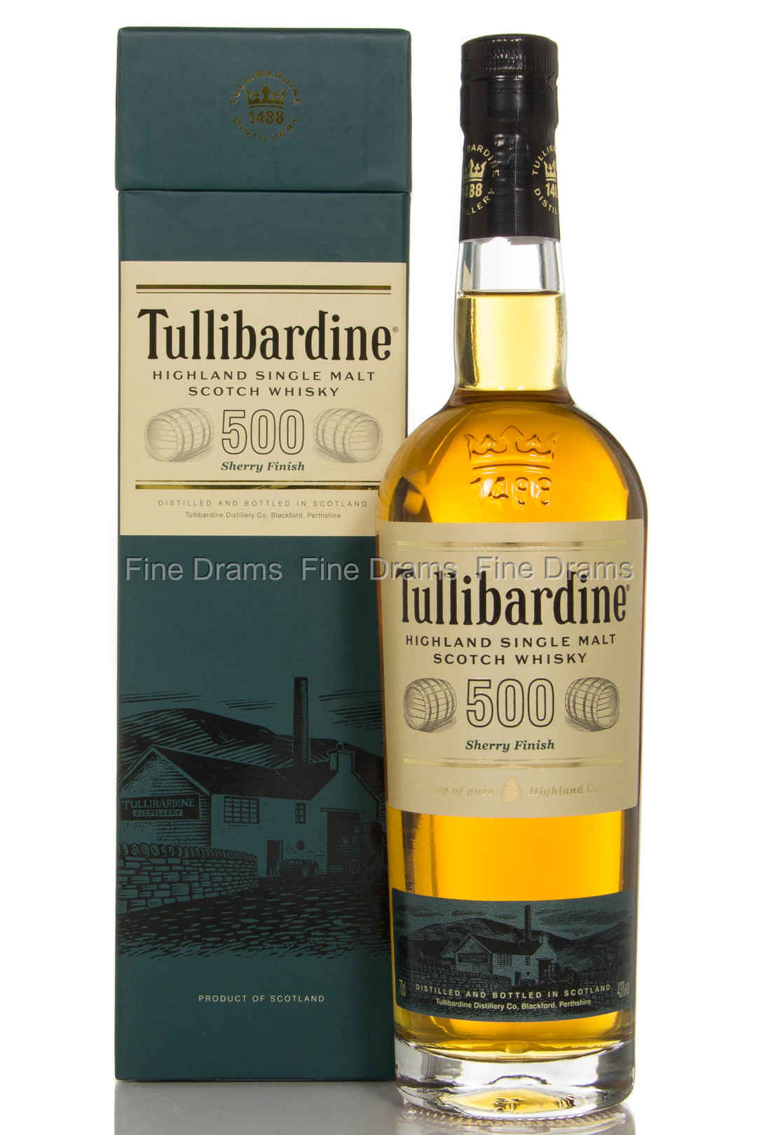 Tullibardine 500 Sherry, 43%