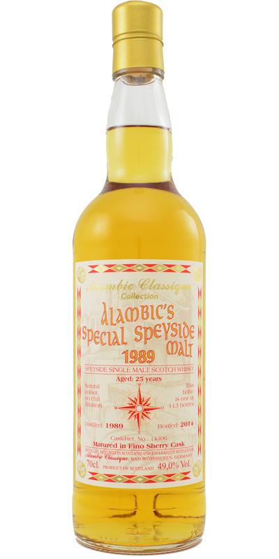 Exclusive Malts Speyside 25 year old 1989 Cask #3,942, 48.8%