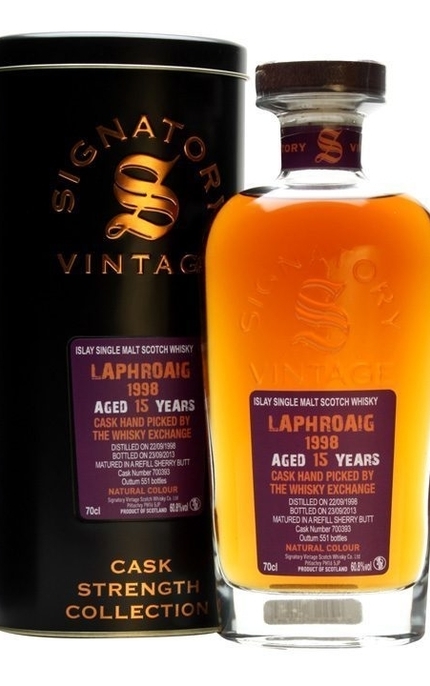 Signatory (distilled at Laphroaig) 1998, 60.8%