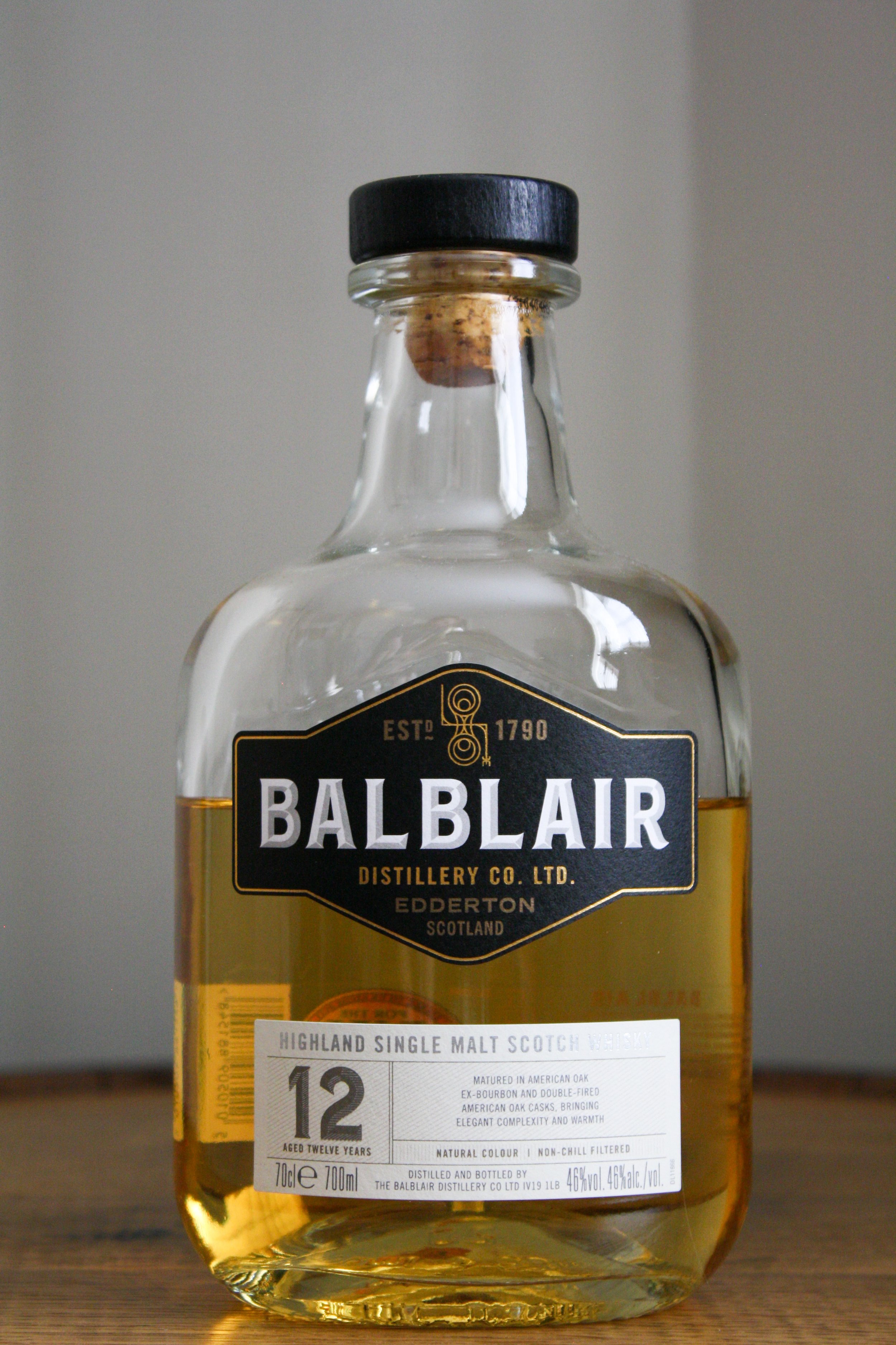 Balblair 12 year old, 46%
