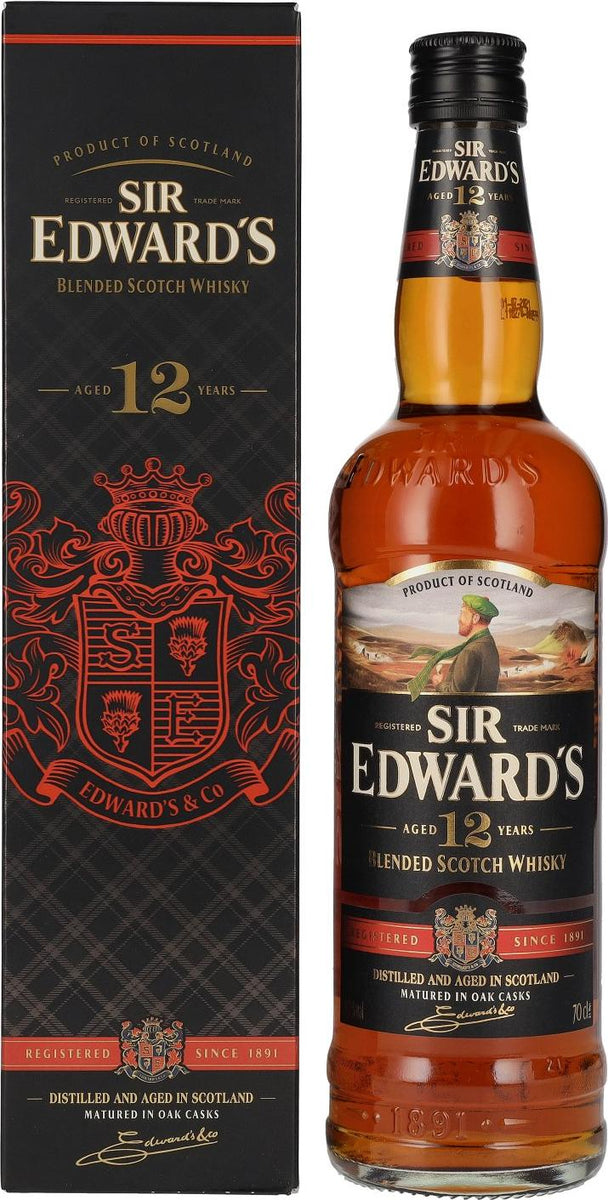 Sir Edward’s 12 year old Blended Whisky, 40%