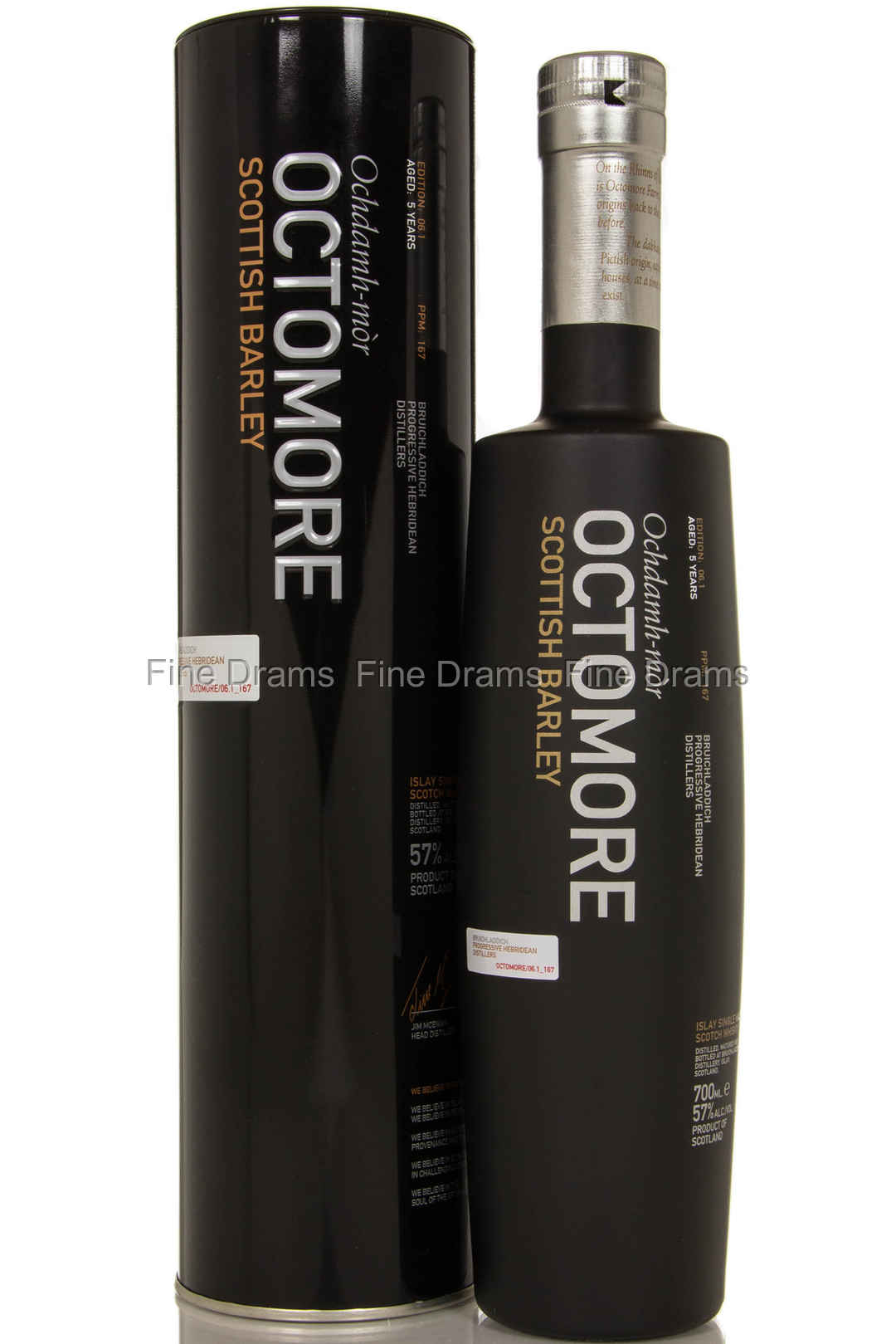 Bruichladdich Octomore 6.1 5 year old, 57%