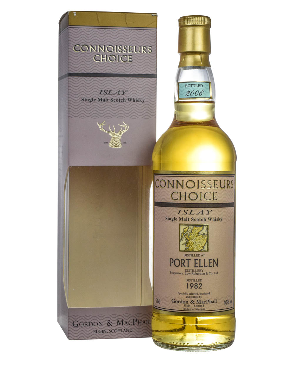 Gordon & MacPhail (distilled at Port Ellen), 1982 vintage, 24 year old, 40%