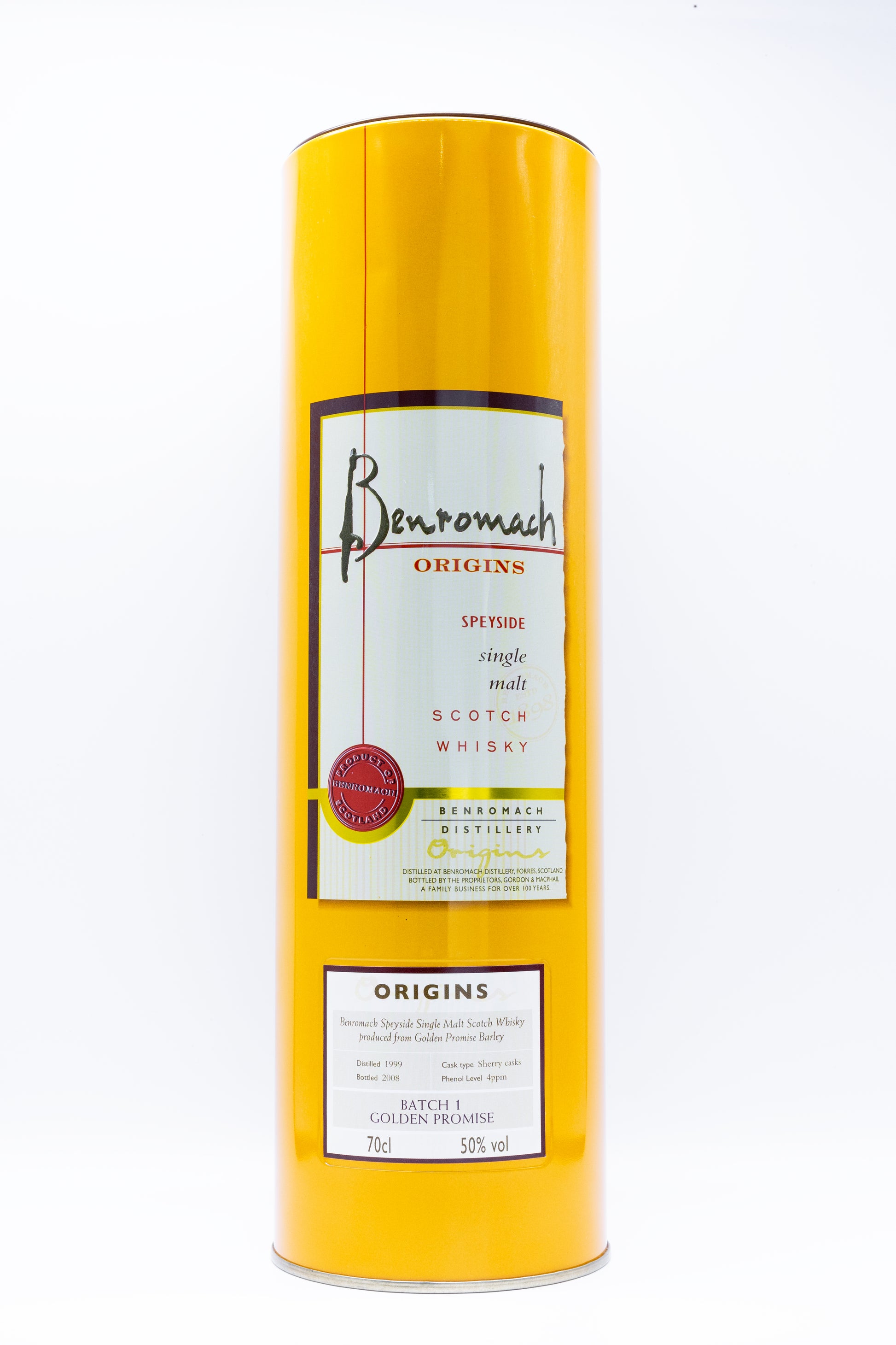 Benromach Origins 1999 Vintage (Batch 1), 50%