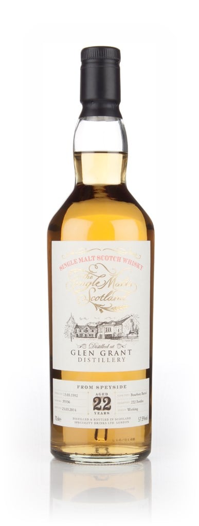 Single Malts of Scotland (distilled at Glen Grant) 1992, 57.8%