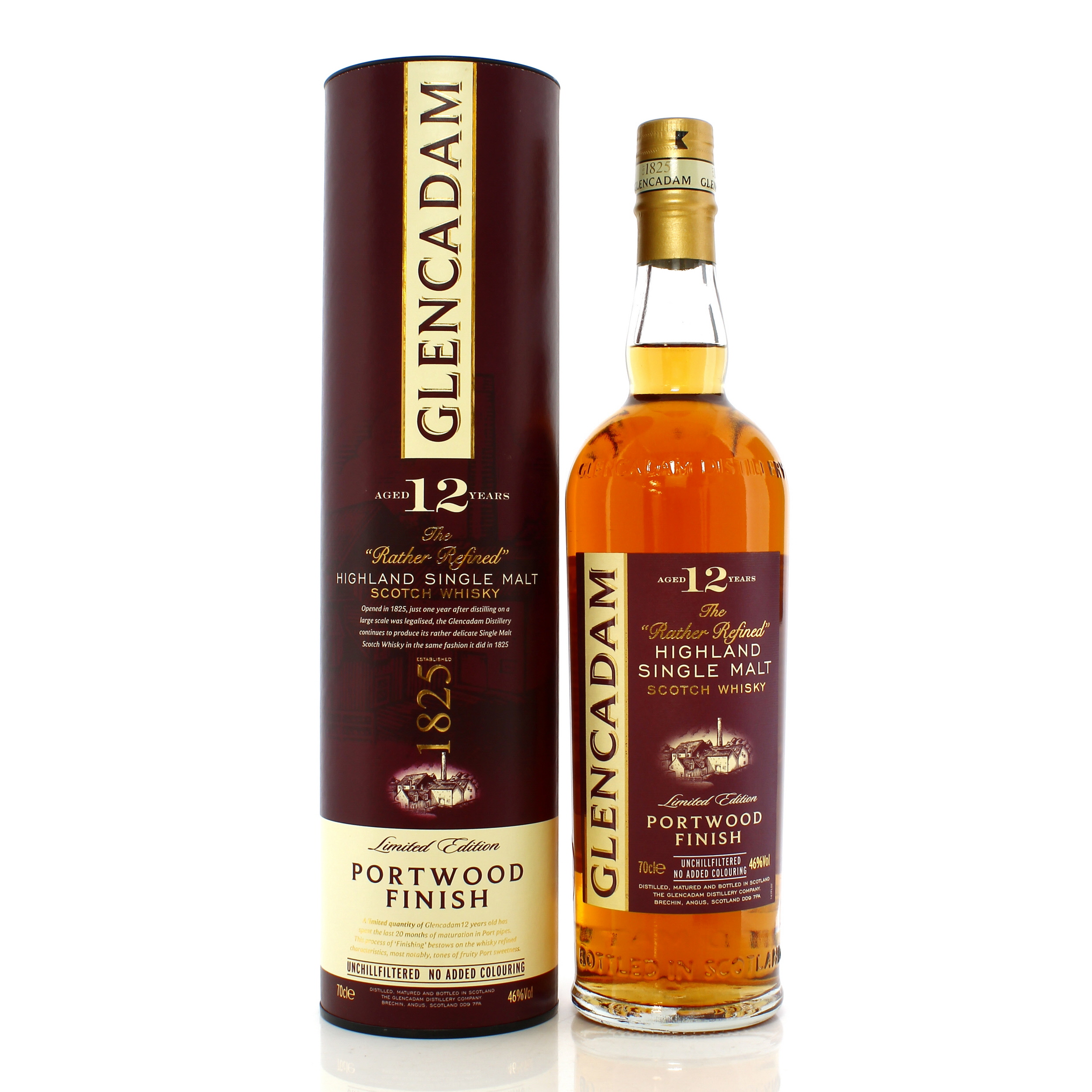 Glencadam The Rather Refined Port Wood Finish 12 year old, 46%