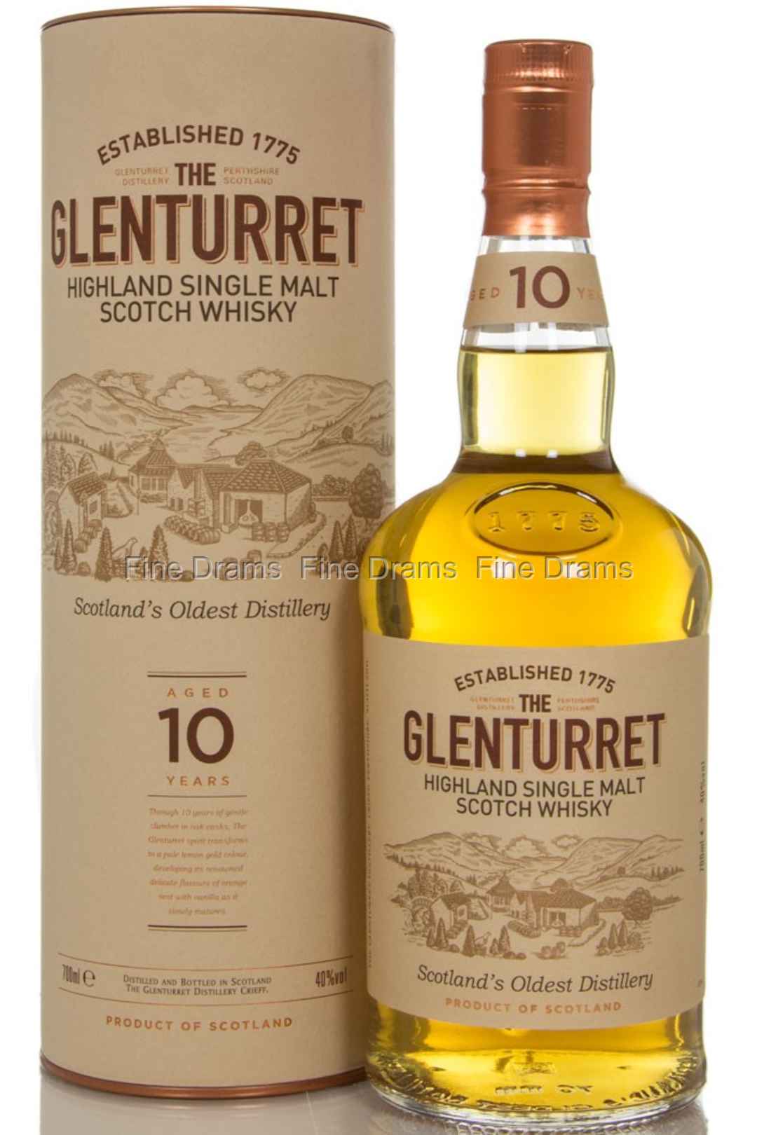 Glenturret 10 year old, 40%