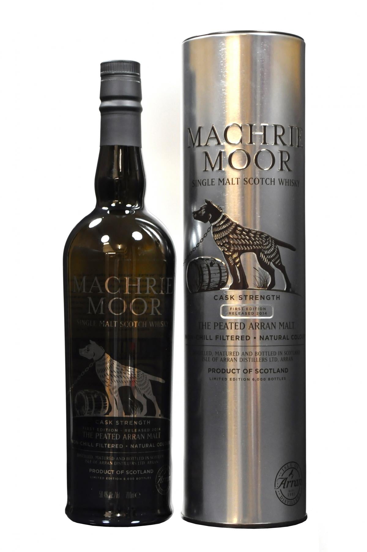 Arran Machrie Moor Cask Strength (Batch 1), 58.4%