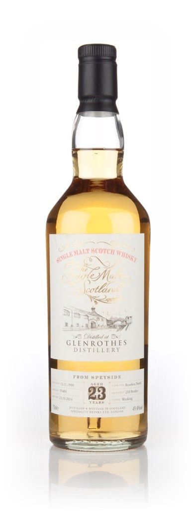 Single Malts of Scotland (distilled at Glenrothes) 1990, 49.4%