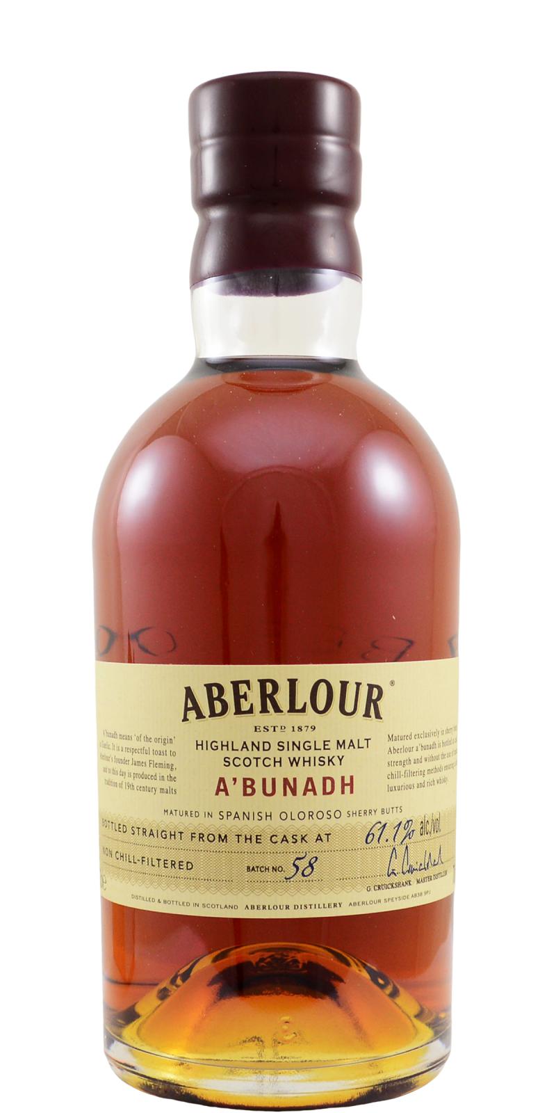 Aberlour A'Bunadh (Batch 58)