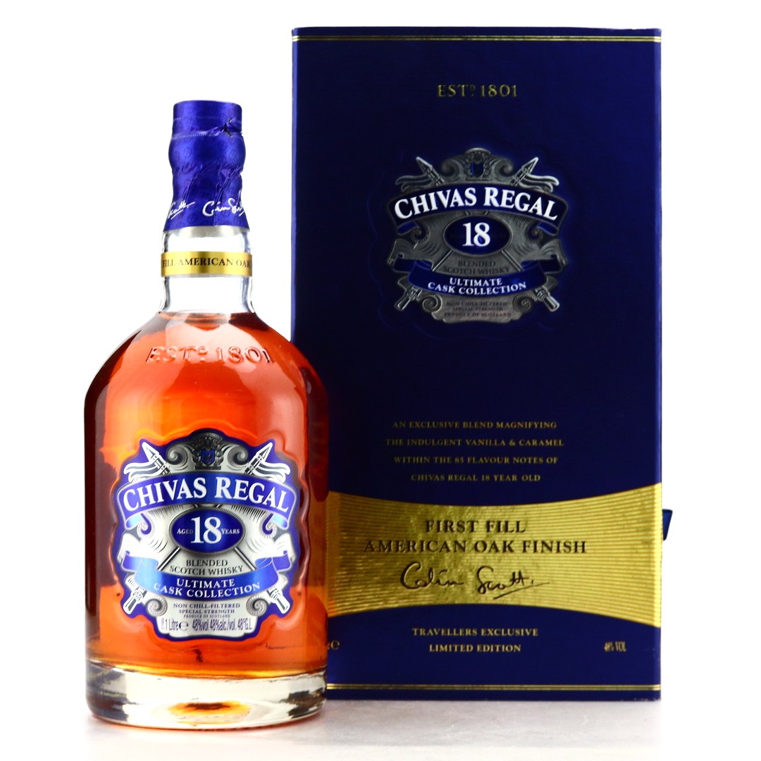 Chivas Regal 18 year old Ultimate Cask Collection First Fill American Oak Finish, 48%