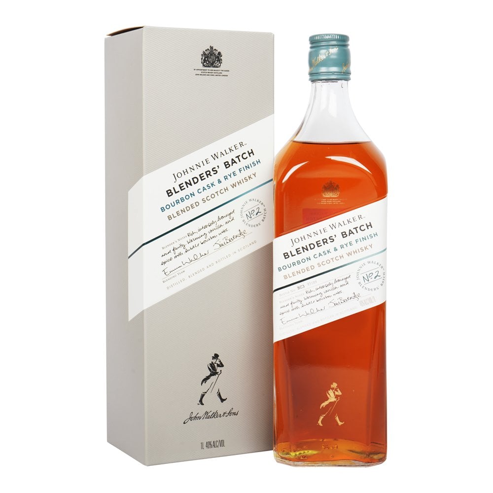 Johnnie Walker Blenders’ Batch No. 2 Bourbon Cask and Rye Finish, 40%