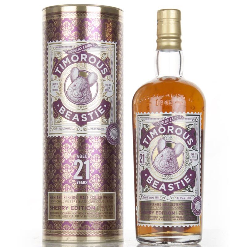 Timorous Beastie 21yo Sherry Edition