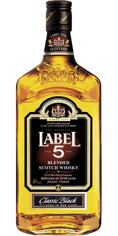 Label 5 Classic Black, 40%