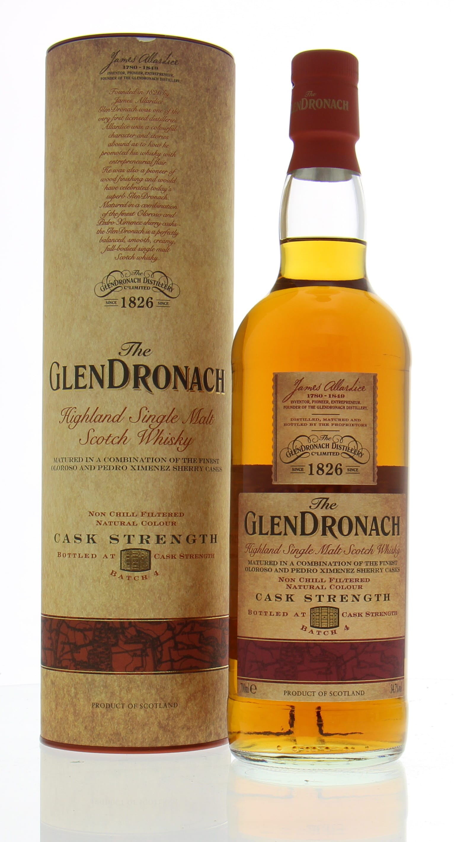 GlenDronach Cask Strength (batch 4)