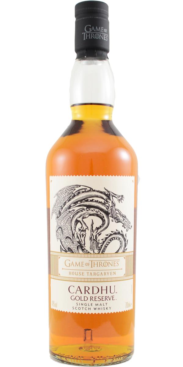 Game of Thrones House Targaryen Cardhu Gold Reserve