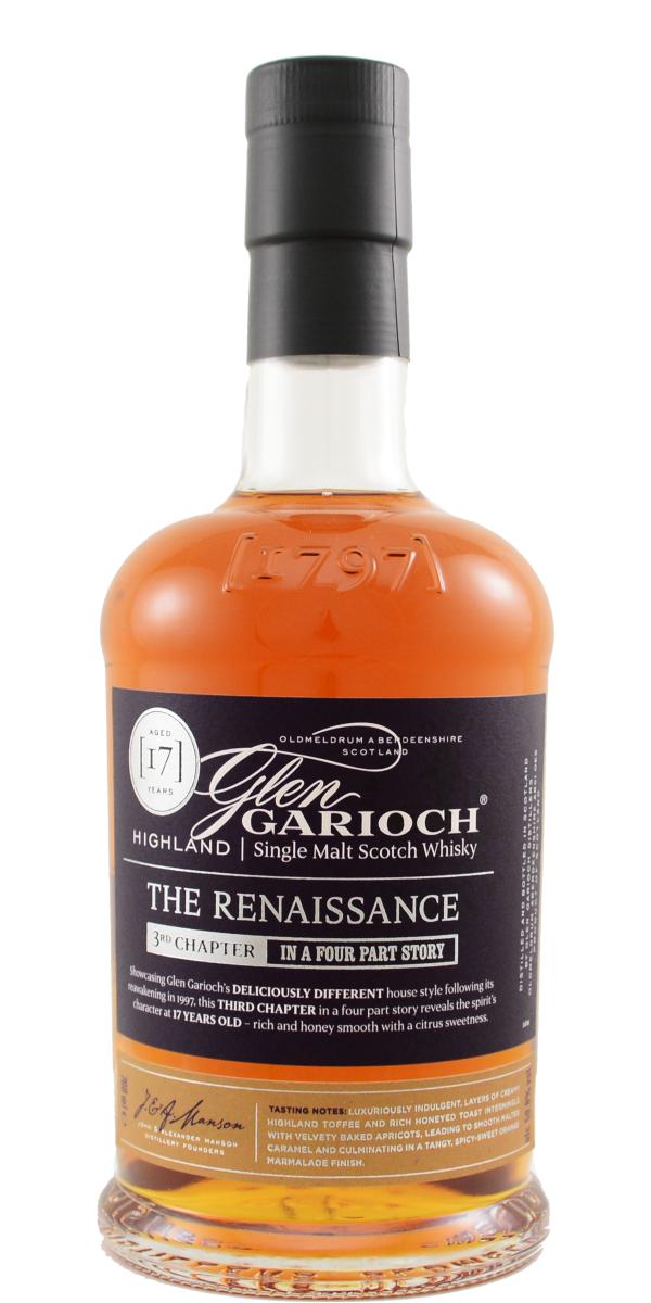 Glen Garioch The Renaissance 3rd Chapter 17 year old, 50.8%