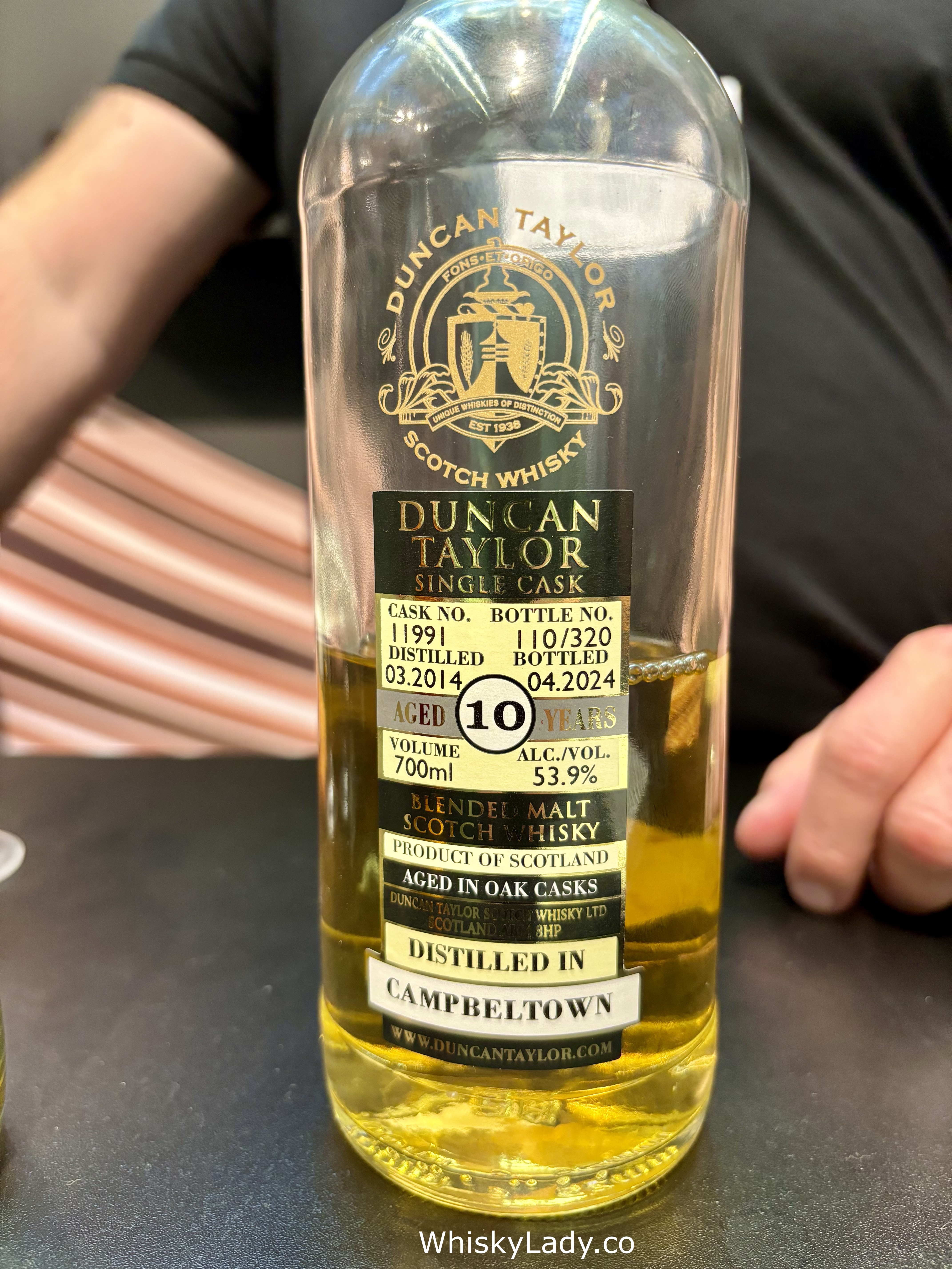 Balblair 1991 Duncan Taylor Rare Auld Range, 53.9%