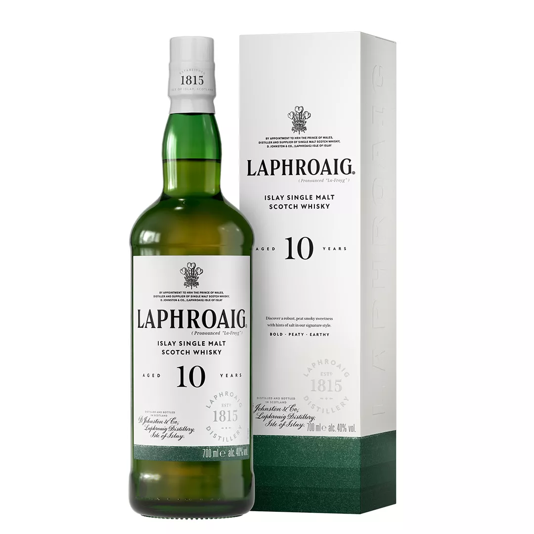 Laphroaig 10 year old, 40%