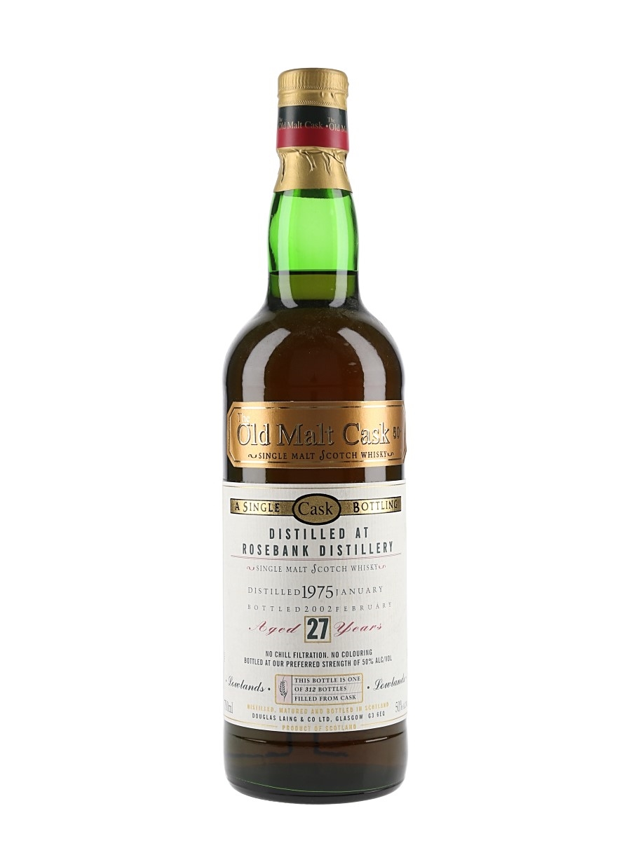 Douglas Laing Old Malt Cask (distilled at Rosebank) 21 year old, 50%