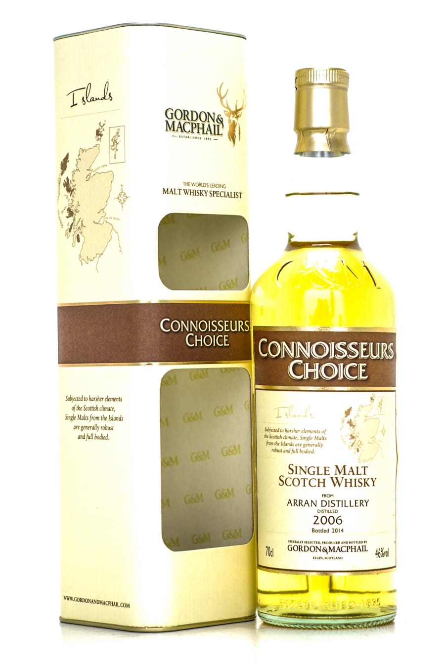 Gordon & MacPhail (distilled at Arran) 2006, 46%