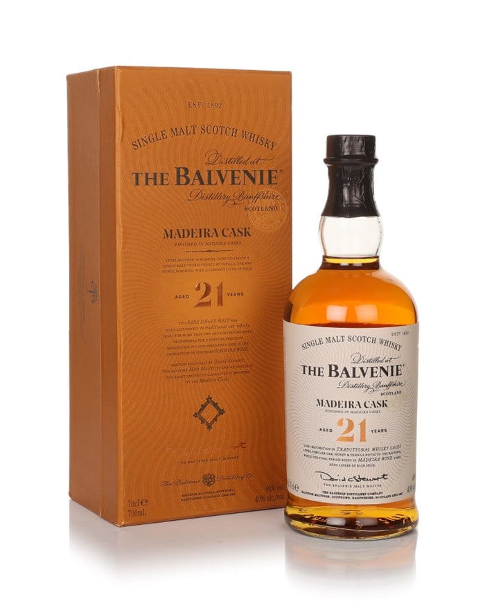 The Balvenie Madeira Cask 21 year old, 40%