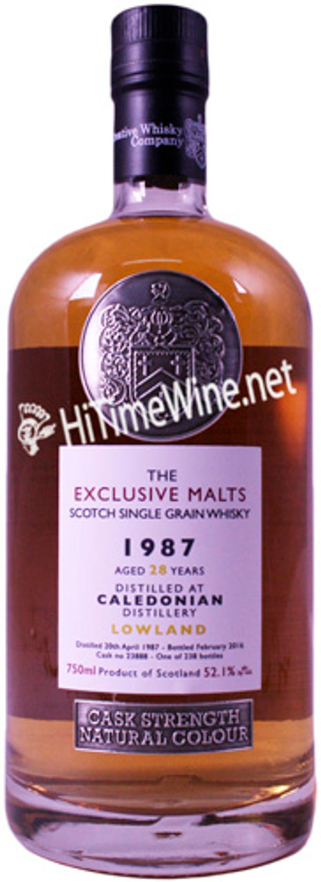 The Exclusive Malts  (distilled at Caledonian)  28 year old 1987, 52.1%