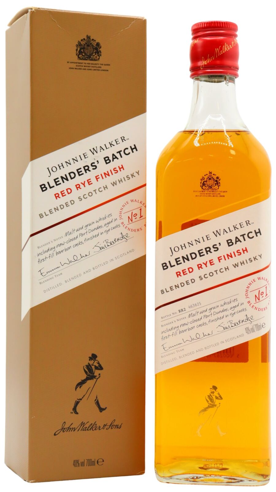 Johnnie Walker Blenders’ Batch No. 1 Red Rye Finish, 40%