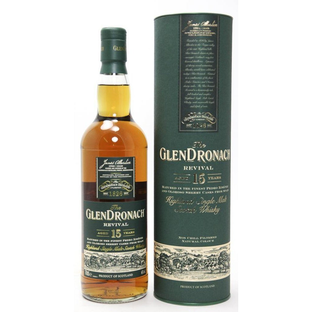 GlenDronach 15 year old Revival, 46%