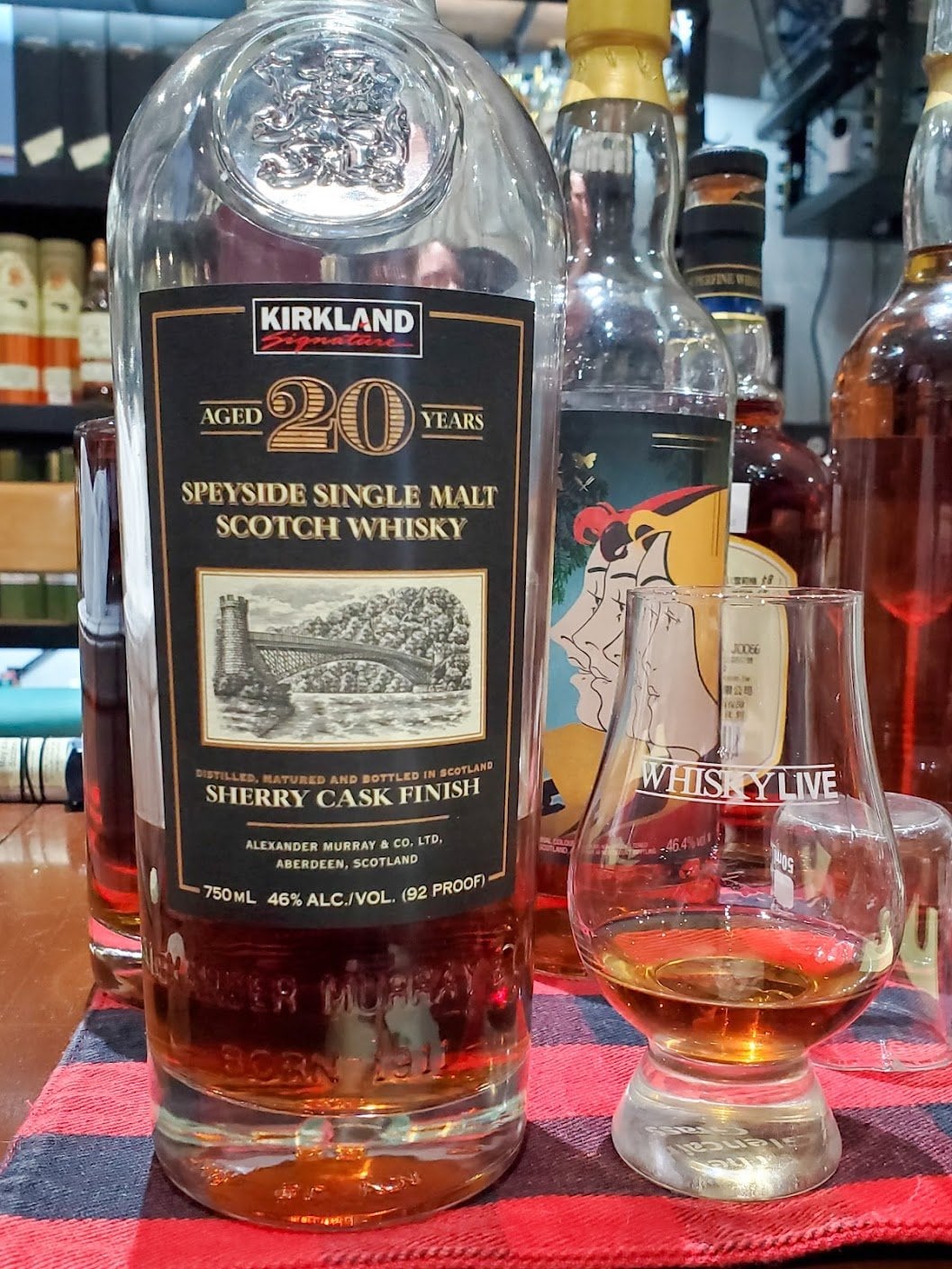Kirkland 20 year old Sherry Cask Finish Speyside, 46%