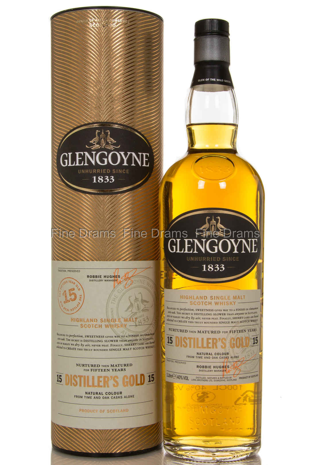 Glengoyne 15 year old Distiller’s Gold, 40%