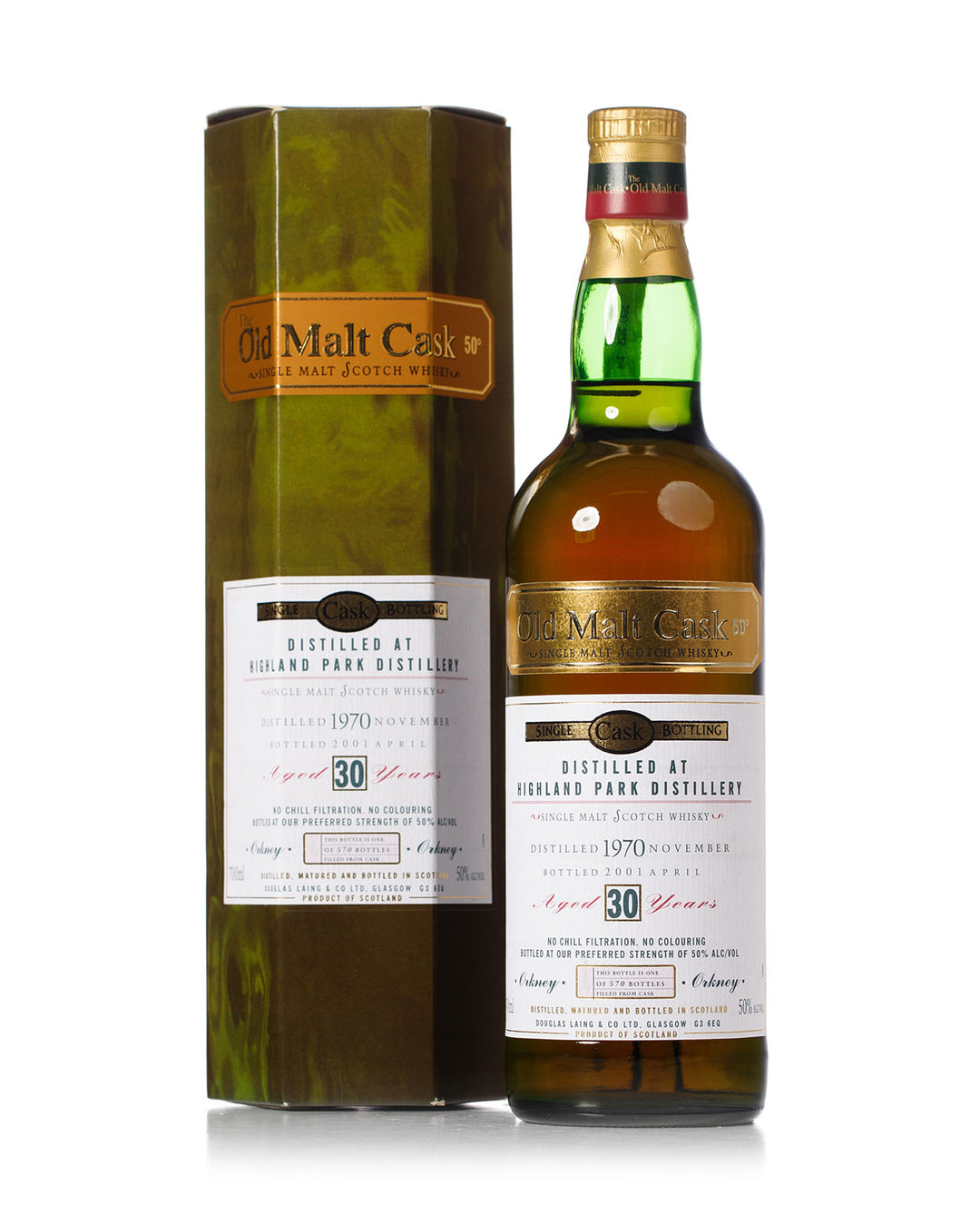 Douglas Laing Old Malt Cask (distilled at Highland Park) 15 year old, 50%