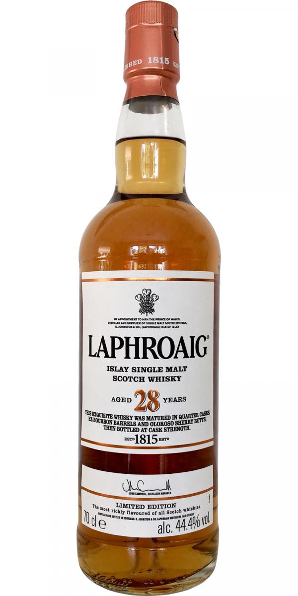 Laphroaig 28 year old, 44.4%