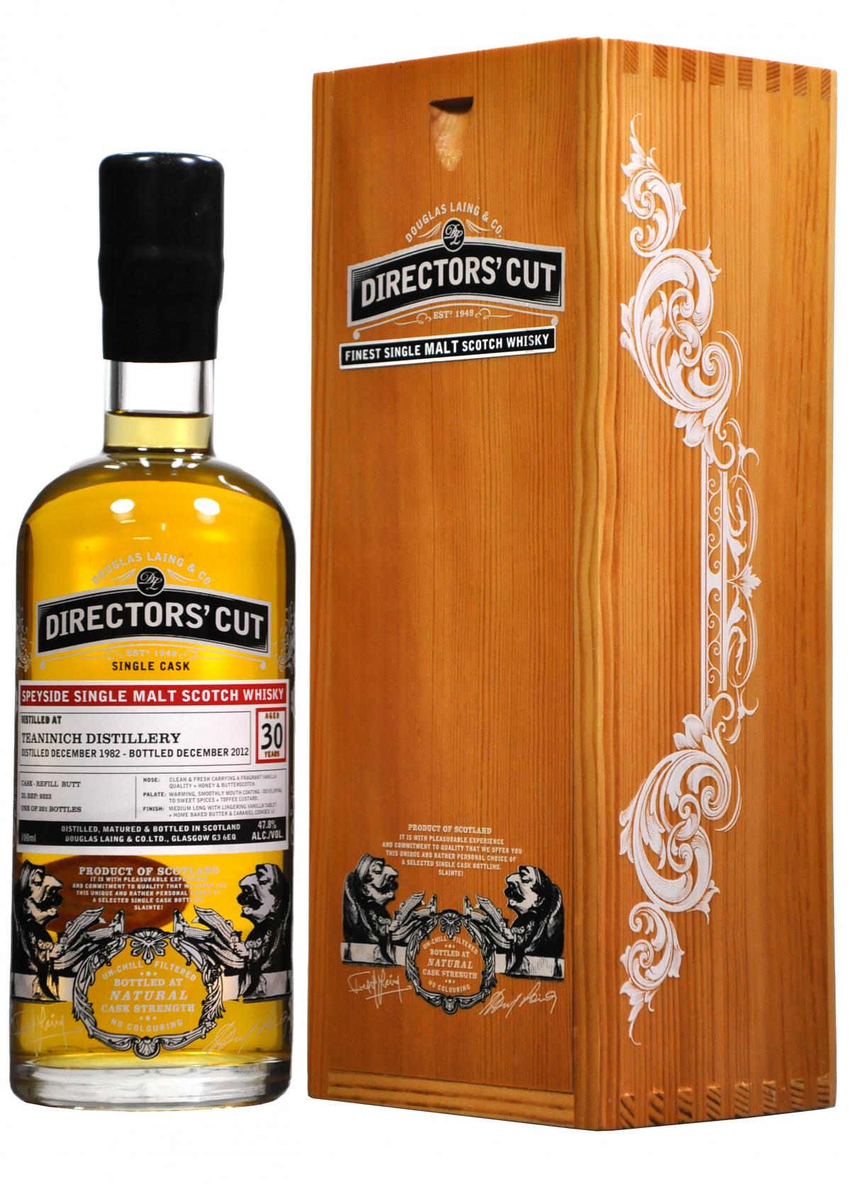 Douglas Laing Director’s Cut (distilled at Teaninich) 1982, 47.8%