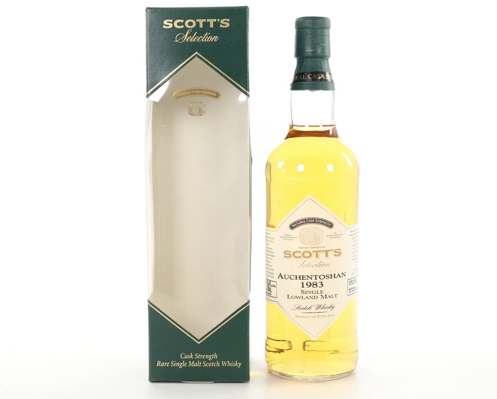 Scott's Selection (distilled at Auchentoshan) 21 year old 1983 vintage, 52.4%