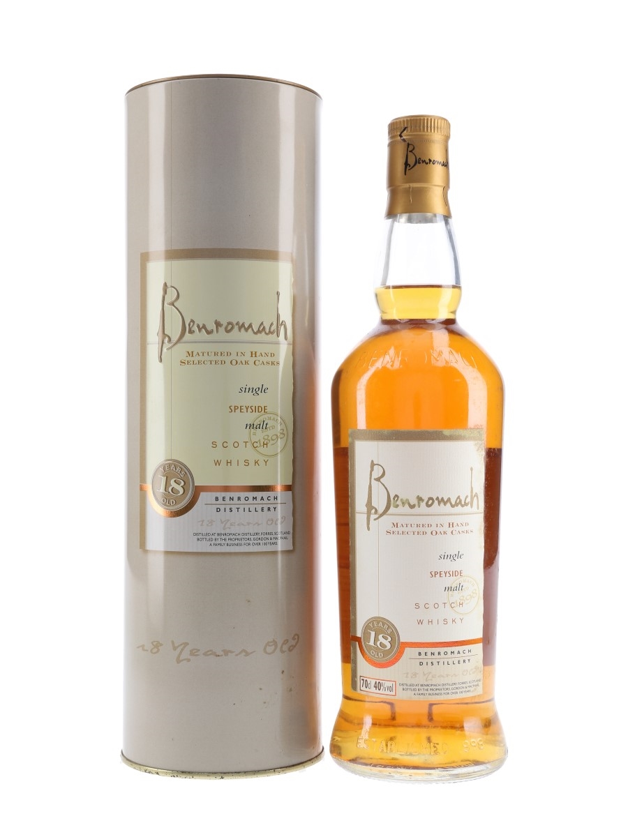 Benromach 18 year old, 40%