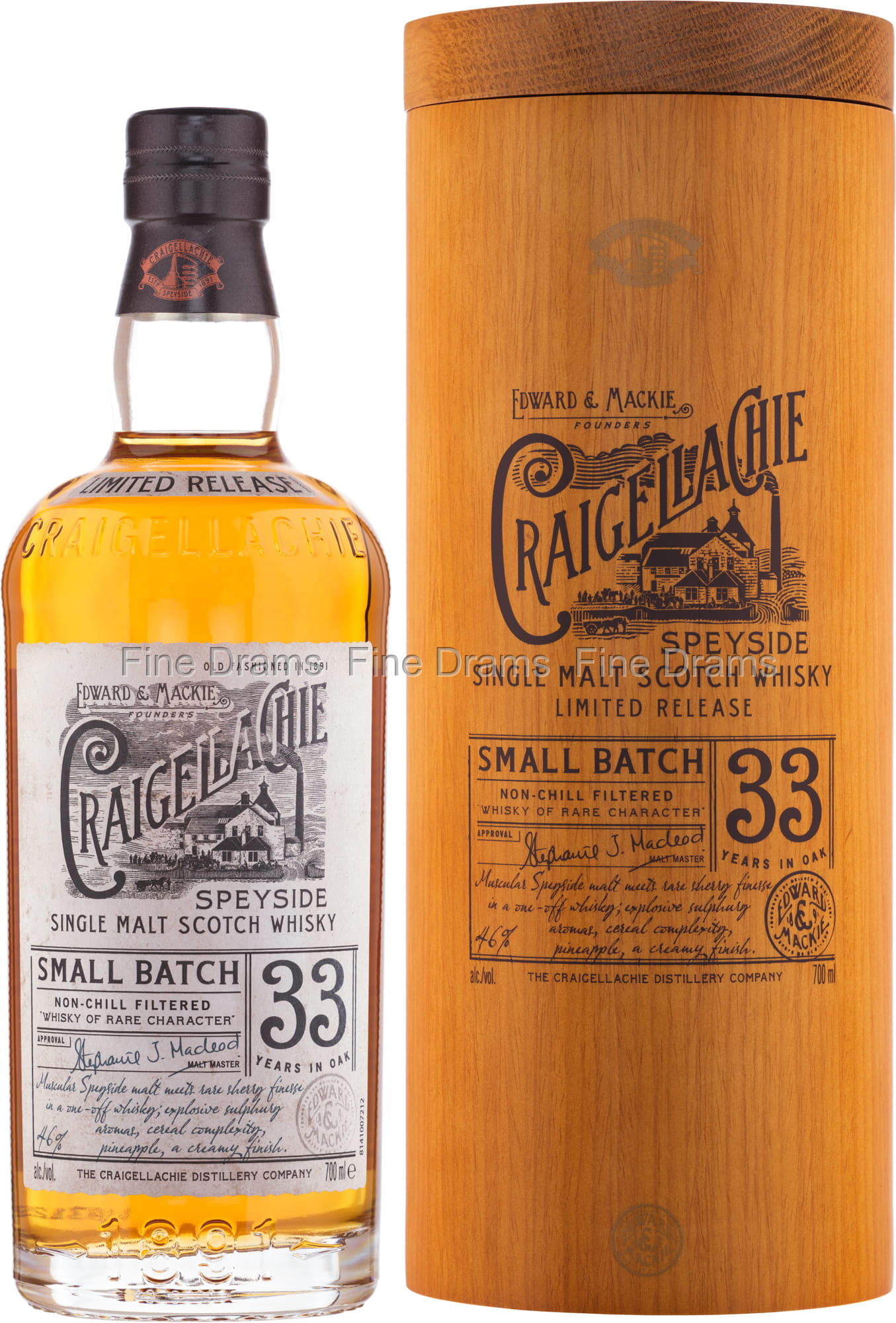 Craigellachie 33 year old, 46%