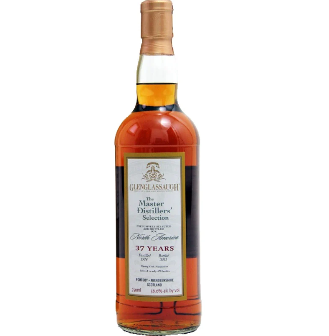 Glenglassaugh Aged 37 Years, 56%
