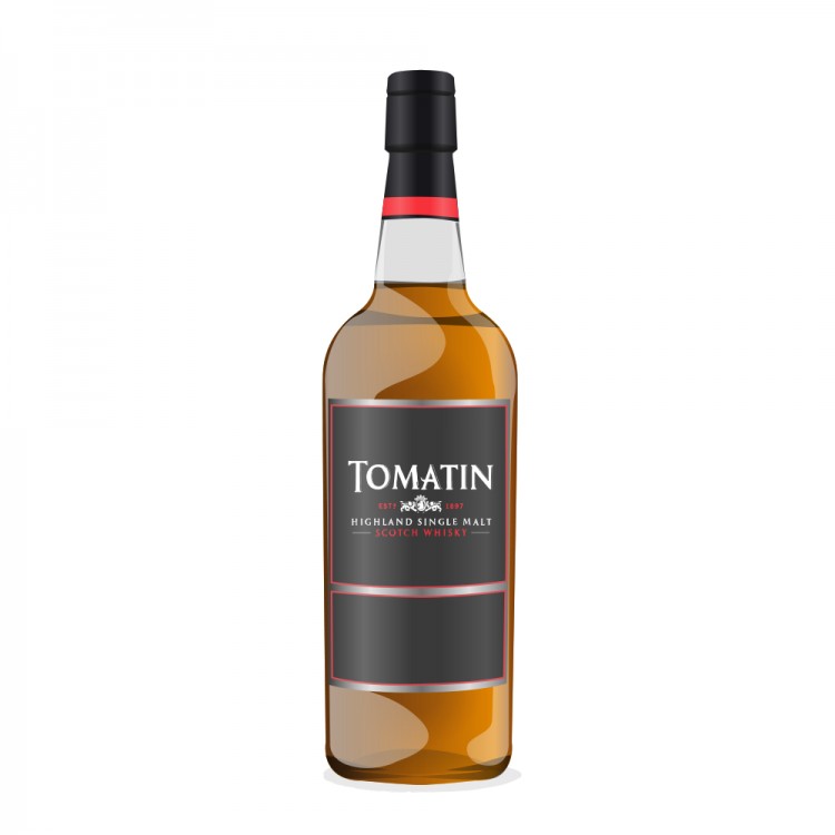 Tomatin 15 year old, 52%