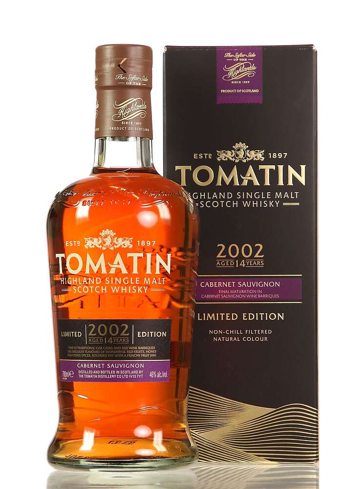 Tomatin Cabernet Sauvignon 2002, 46%