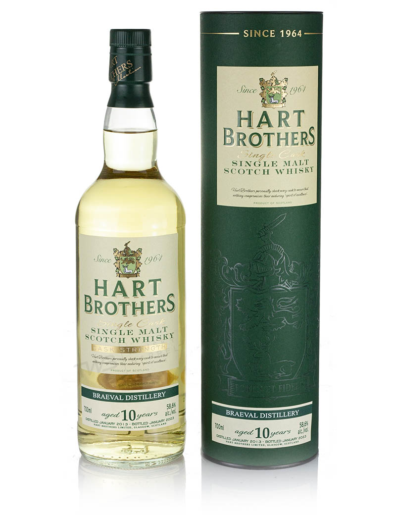 Hart Brothers (distilled at Glenturret), 10 year old, 1991 vintage, 53.6% ABV