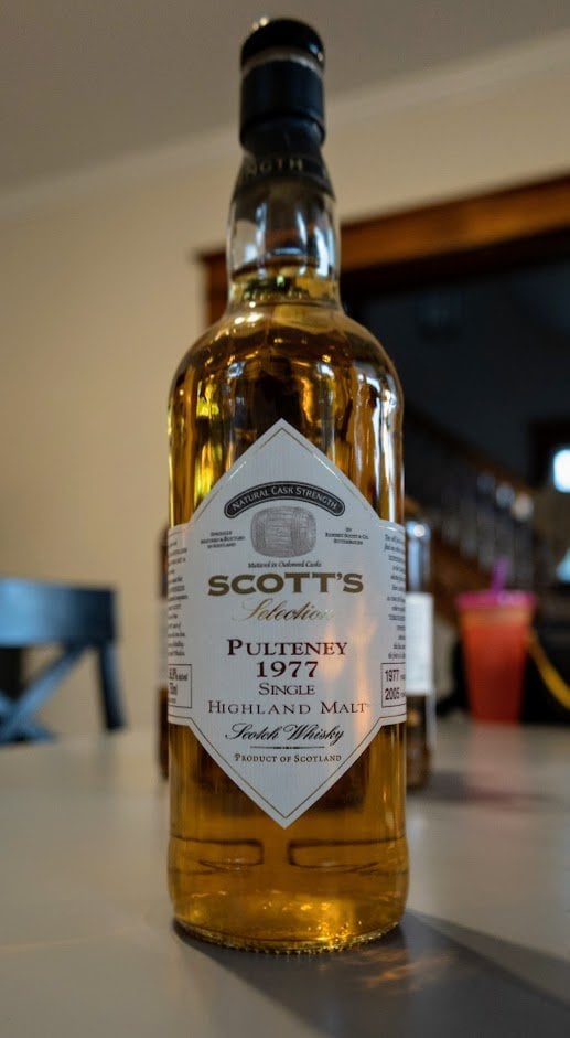 Scott's Selection (distilled at Old Pulteney) 1977 vintage, 56.9%