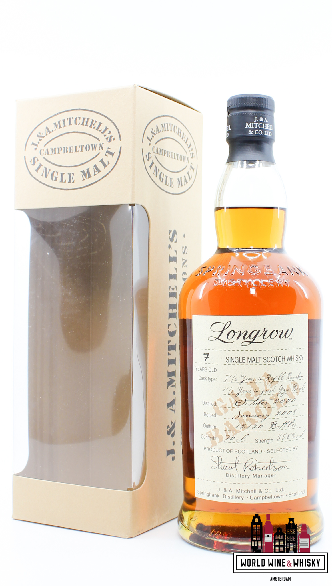 Longrow, Gaja Borolo Finish, 7 year old, 55.8%